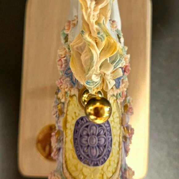 The San Francisco Music Box Company Butterfly Bouquet Carousel Horse 2 for sale - Picture 6 of 10